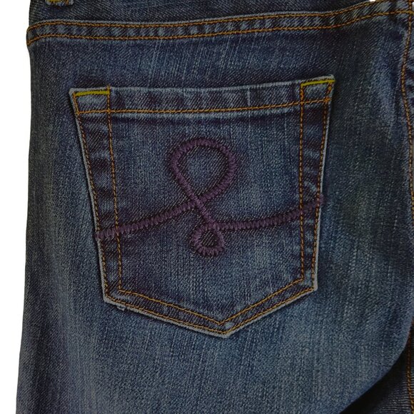 Lilly Pulitzer® Mid-Rise Straight Leg Medium Wash Jeans - Size 4 - GUC - Picture 3 of 6